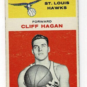 1961 Fleer Basketball Cliff Hagen #18