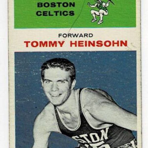 1961 Fleer Basketball Tommy Heinsohn #19