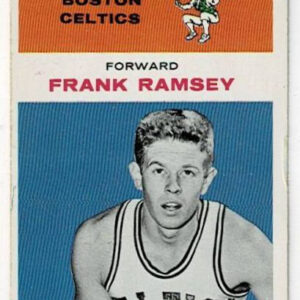 1961 Fleer Basketball Frank Ramsey #35