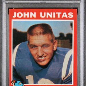 1971 Topps Johnny Unitas #1 PSA 4.5