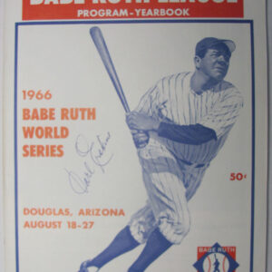 1966 Babe Ruth League World Series Program Yearbook