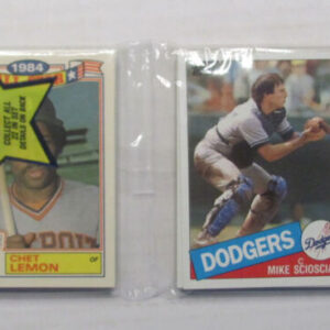1985 Topps Rack Pack George Brett Front, Dwight Gooden Back