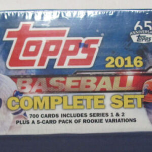 2016 Topps Baseball Complete Factory Set Sealed