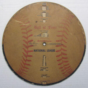 1961 Coca Cola Ball of Fame MLB Statistics 1901 - 1960 American National League