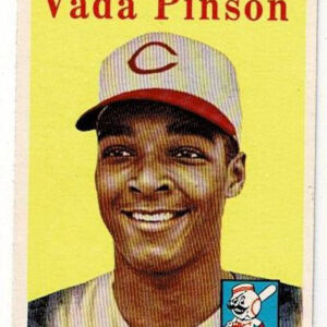 1958 Topps Vada Pinson Rookie #420