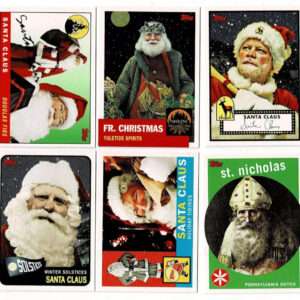 2007 Topps Santa Claus Holiday Set w/ Relic & Auto