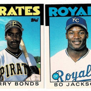 1986 Topps Traded Barry Bonds & Bo Jackson