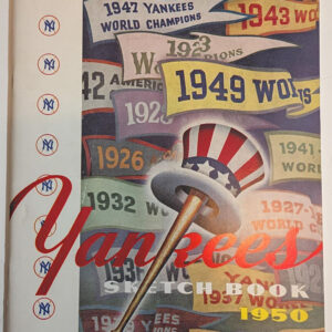 1950 New York Yankees Sketch Book