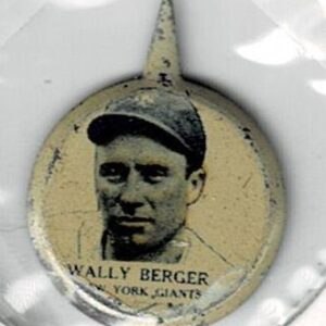 1938 Our National Game Pin Wally Berger