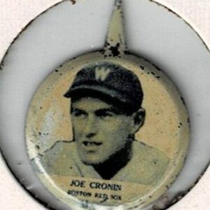 1938 Our National Game Pin Joe Cronin