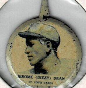 1938 Our National Game Pin Dizzy Dean