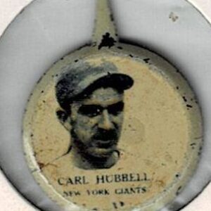 1938 Our National Game Pin Carl Hubbell