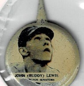 1938 Our National Game Pin Buddy Lewis