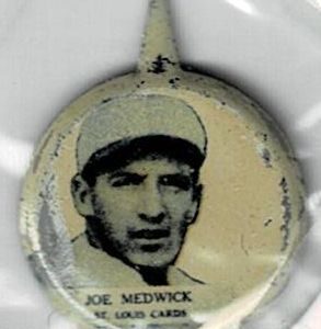 1938 Our National Game Pin Joe Medwick