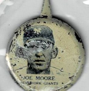 1938 Our National Game Pin Joe Moore