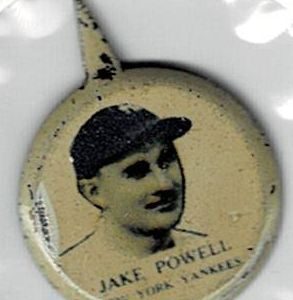 1938 Our National Game Pin Jake Powell
