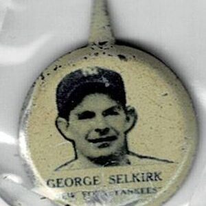 1938 Our National Game Pin George Selkirk