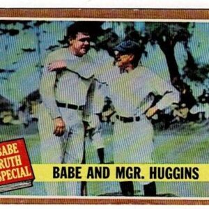 1962 Topps Babe Ruth Special #137 Babe and Manager Huggins