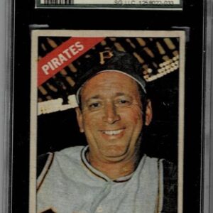 1966 Topps Venezuelan Harry Walker #318 SGC 1 Pittsburgh Pirates